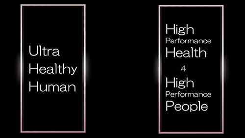 Ultra Healthy Human Logo
